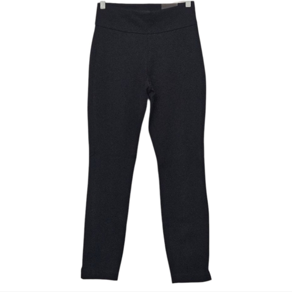 NWT EXPRESS COLUMNIST BLACK HIGH-RISE ANKLE LEGGINGS WOMEN'S SIZE XS - Picture 2 of 4